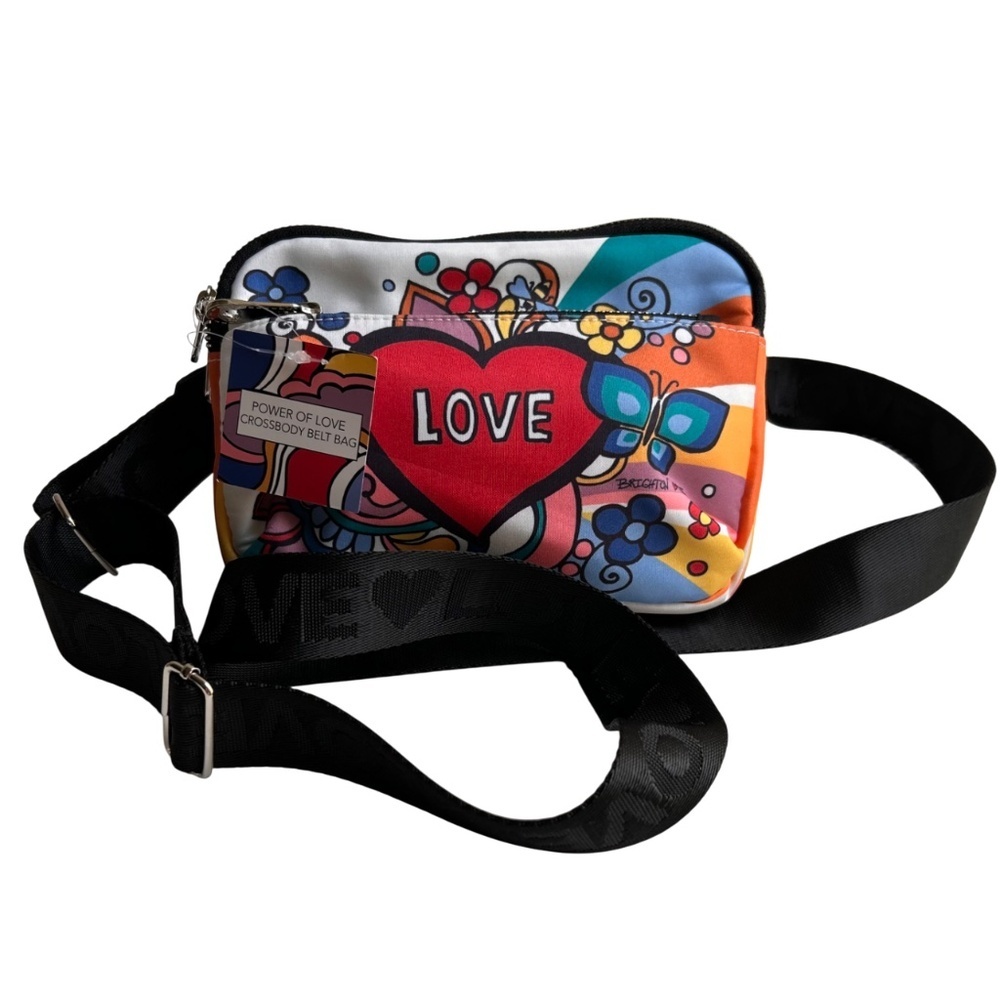 NWT Brighton Power of Love Crossbody Belt Bag